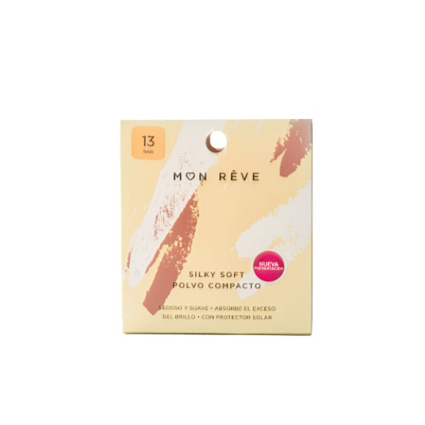 Mon Reve Polvo Compacto  Silky Soft.  13-Tahiti 17Gr