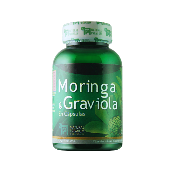 Moringa & Graviola X 60 Capsulas Natural Premiun