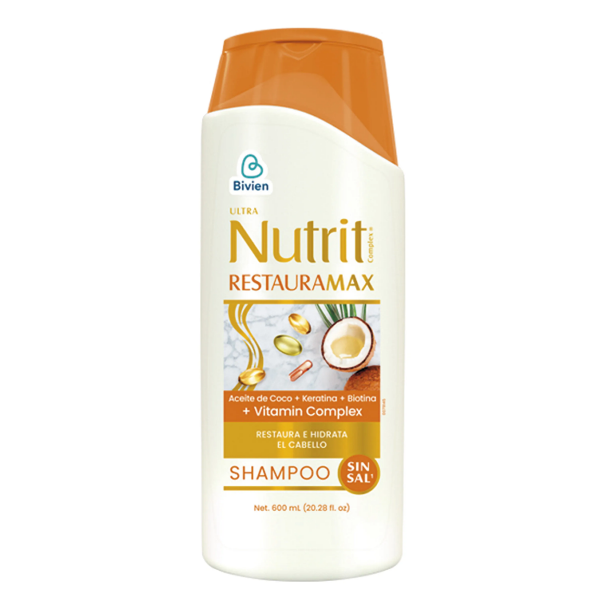 Nutri Restauramax  Shampoo Sin Sal 600Ml