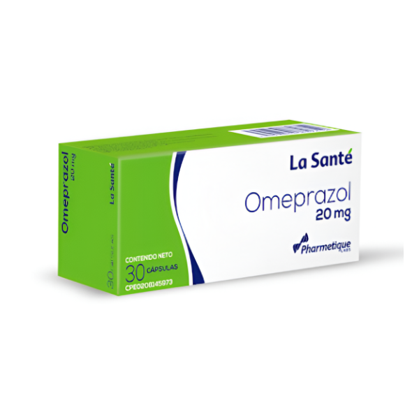 Omeprazol 20Mg X 30 Tabletas  La Sante