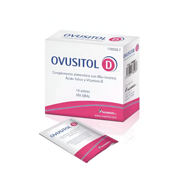 Ovusitol D Inositol-Ácido Fólico-Vitamina D X 14 Sobres Oral