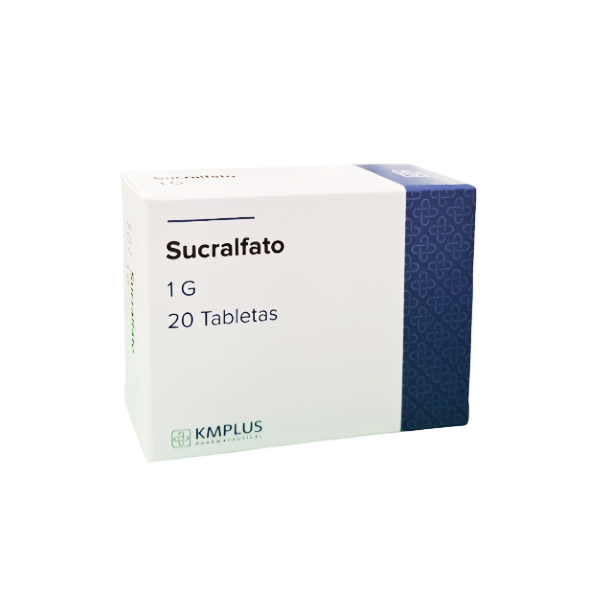 Sucralfato 1Gr X 20 Tabletas  Kmplus