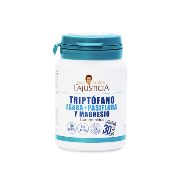 Triptofano-Gaba-Pasiflora-Magnesio X 30 Comprimidos La Justicia