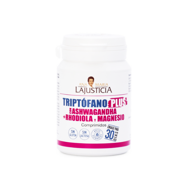 Triptofano Plus- Ashwagandha-Rhodiola-Magn X 30 Comprimidos La Justicia