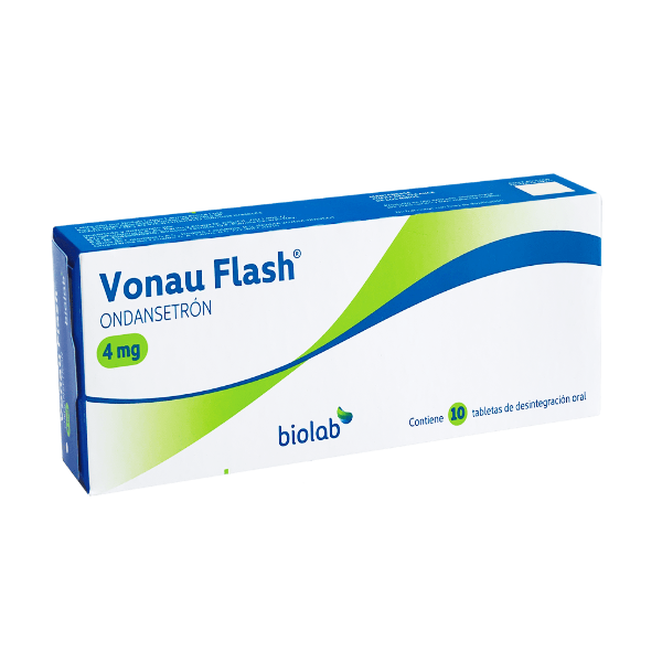 Vonau Flash Ondansetrón 4Mg X 10 Tabletas De Desintegración Oral Biolab