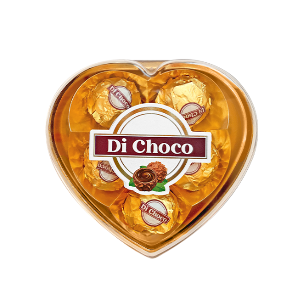 Wynco Di Choco  Bombones Estuche Corazon X 5 Unidades