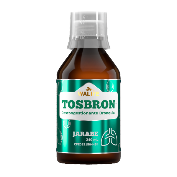 Tosbron Jarabe Antitusigeno Y Descongestionante X 240Ml Walife