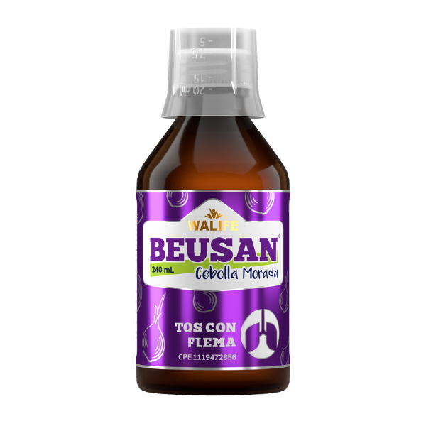 Beusan Jarabe Para La Tos Con Flema 240ml - Walife