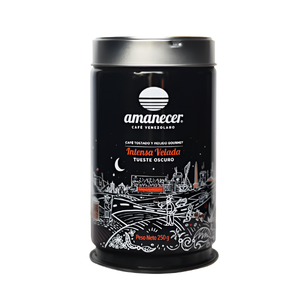 Amanecer Cafe Gourmet Intensa Velada Tueste Oscuro 250Gr.