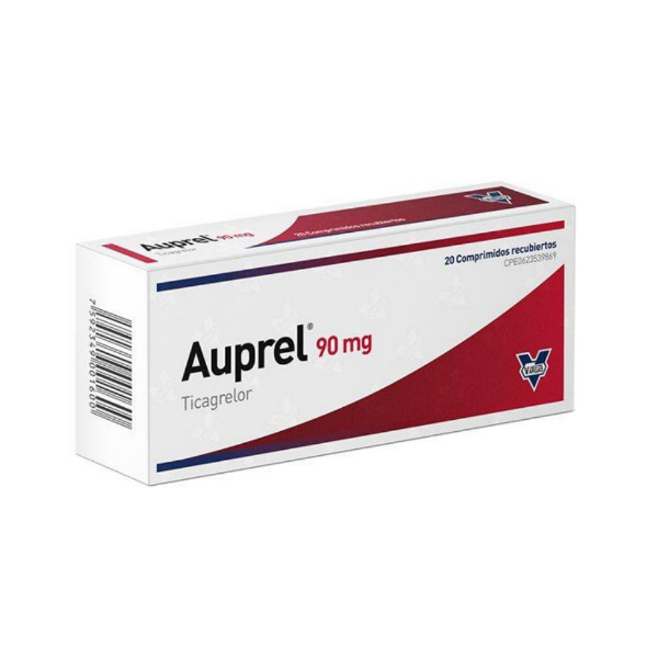 Auprel Ticagrelor 90Mg X 20 Comprmidos Rec Vargas