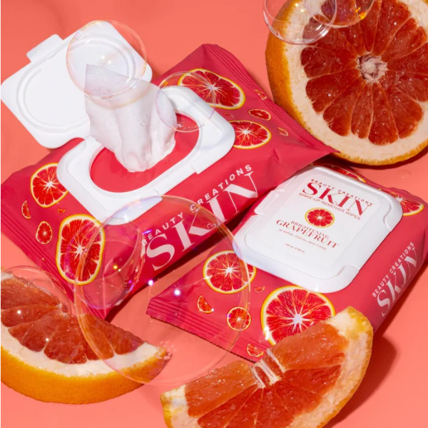 Beauty Creations Toallas Desmaquillantes Toronja 30 Unidades - Imagen 2