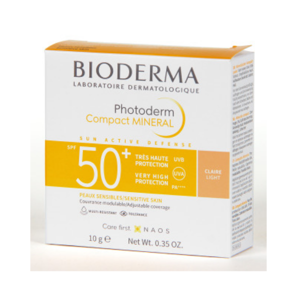 Bioderma Photoderm Polvo Compacto Mineral Tono Claro Spf50+ 10Gr. - Imagen 3