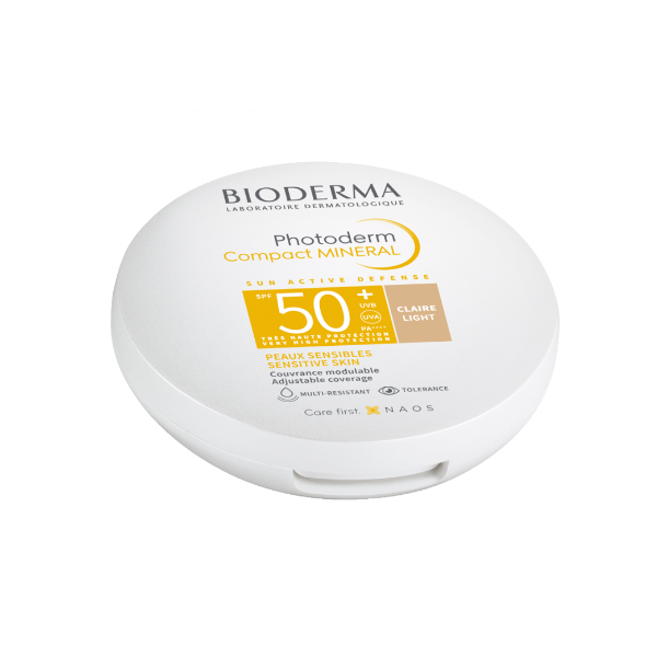 Bioderma Photoderm Polvo Compacto Mineral Tono Claro Spf50+ 10Gr.