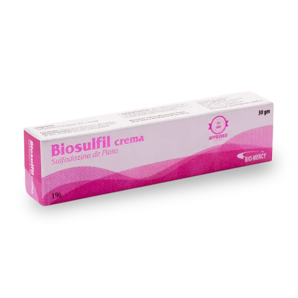 Biosulfil Sulfadiazina De Plata X 30G Biomercy