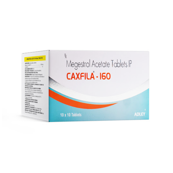 Caxfila Megestrol 160Mg X 10 Tabletas De Dispensador Adley