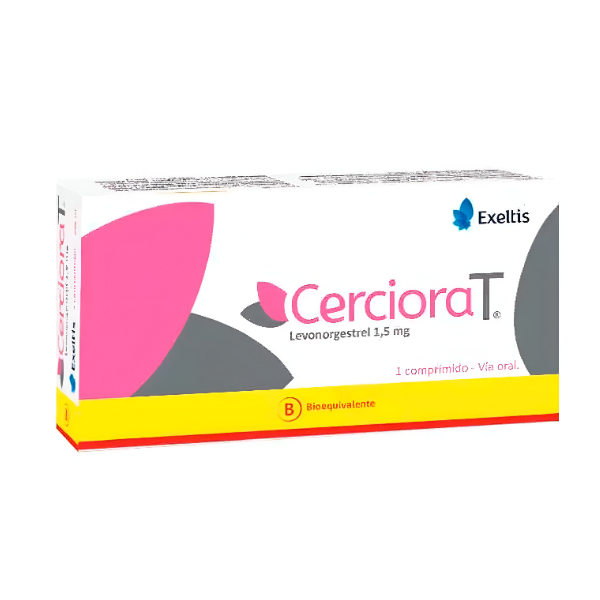 Cerciora T Levonorgestrel 1.5Mg X 1 Comprimidos Exeltis