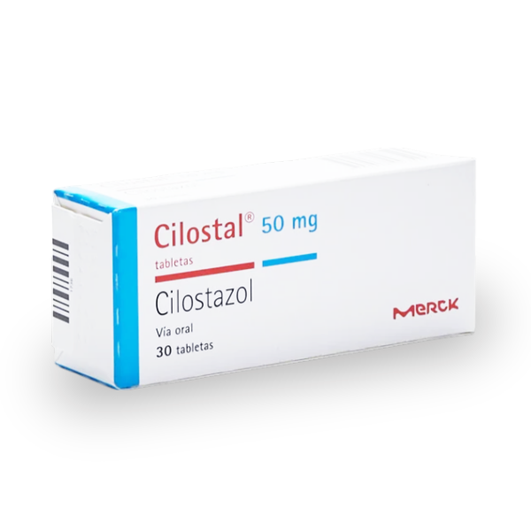 Cilostazol 50Mg X 30 Tabletas Merck
