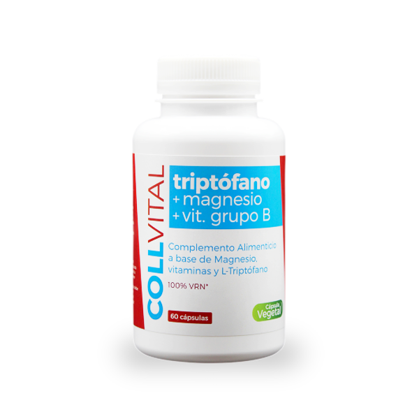 Citrato Magnesio + Triptofano + Vit Grupo B X 120 Cápsulas Collvital