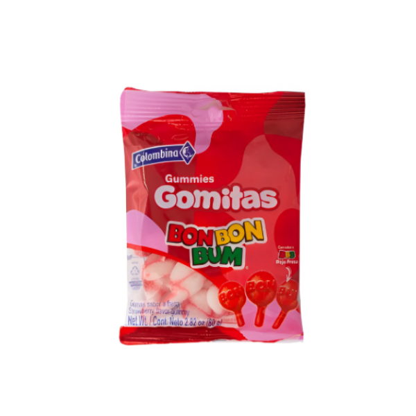 Colombina Caramelos Gomitas Bonbonbum 80Gr