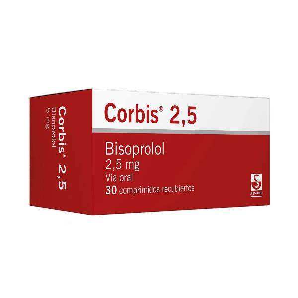 Corbis Bisoprolol 2.5Mg X 30 Comprimidos Meyer