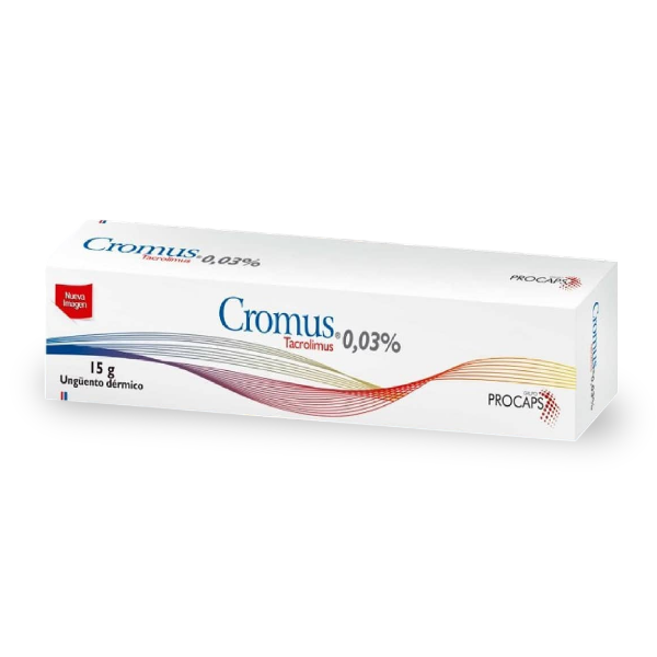 Cromus Tacrolimus 0.03% Unguento X 15Gr. Vivax