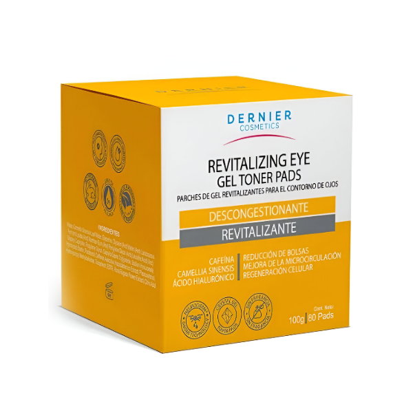 Dernier Parches Para Contorno De Ojos Revitalizante 80 Unidades