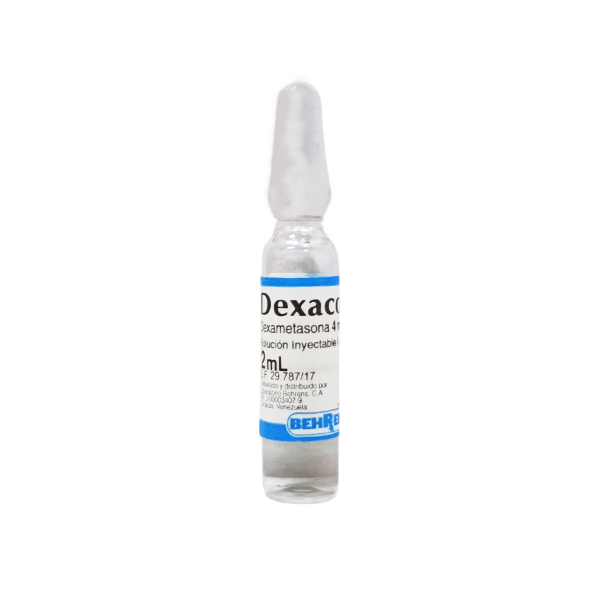 Dexacort Dexametasona Solución Inyectable 4Mg/2Ml I.M/I.V Behrens