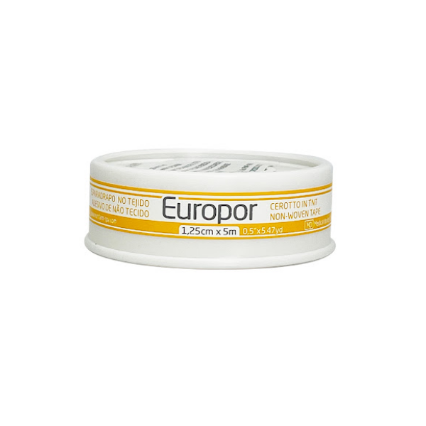 Europor (Leukopore) 1,25Cm X 5Mts X Unidad  Eurofarm
