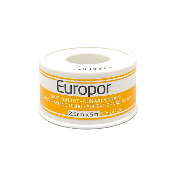 Europor (Leukopore) 2,5Cm X 5Mts X Unidad  Eurofarm