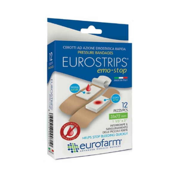 Eurostrips (Curitas) X 12 Unidad  Eurofarm