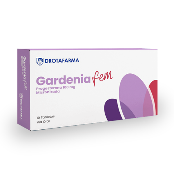 Gardenia Fem Progesterona 100Mg X 10 Tabletas Drotafarma