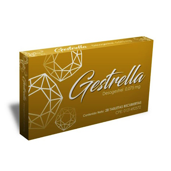 Gestrella Desogestrel 0.075Mg X 28 Comprimidos Lapreven