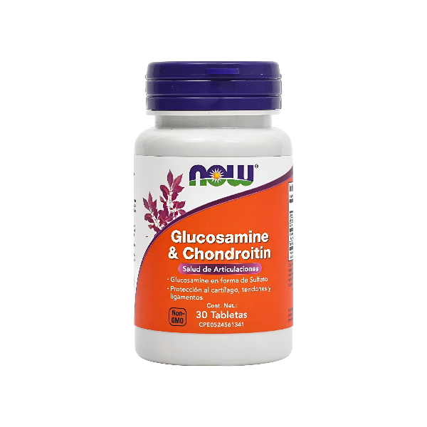 Glucosamina +Chondroitin 1500Mg/1200Mg X 30 Cápsulas Now