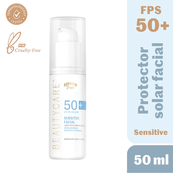 Hawaiian Tropic  Protector Solar Sensitve Facial 30Spf 50Ml