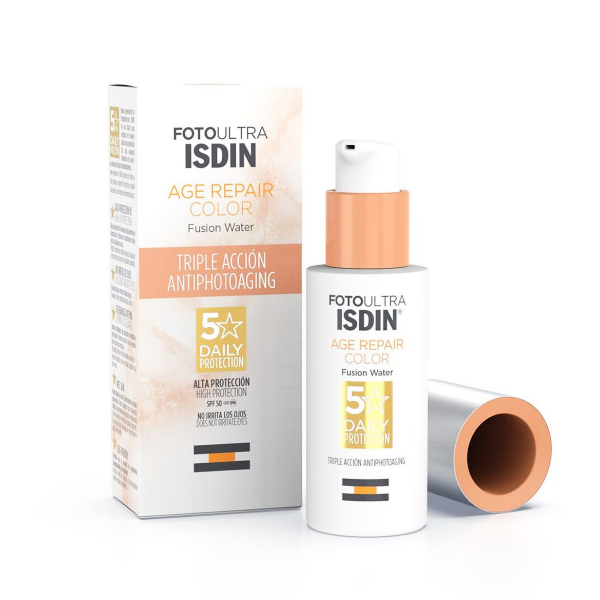 Isdin Protector Solar Age Repair Fusion Water Color 50Spf X 50Ml