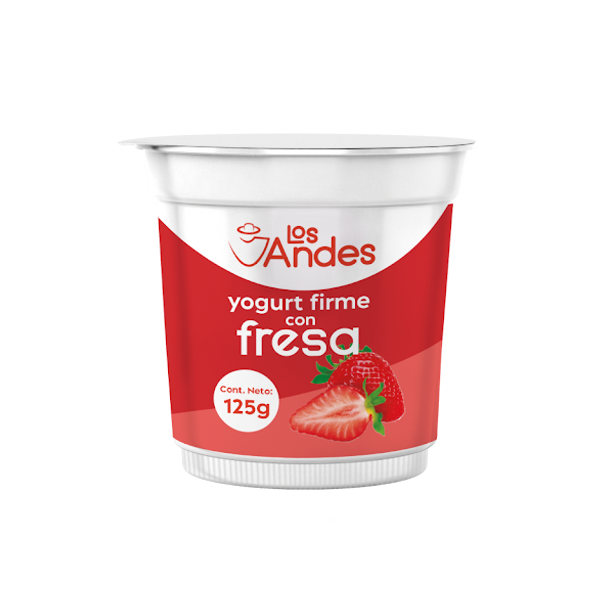 Los Andes Yogurt Firme Fresa X 125Gr