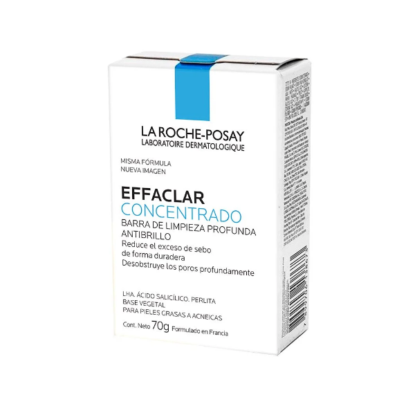 La Roche Posay Effaclar Jabón De Limpiador Facial Ac Salicilico 70Gr