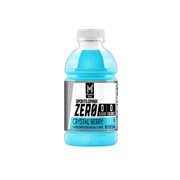 Member´S Mark Zero Bebida Energizante Crystal Berry 355Ml