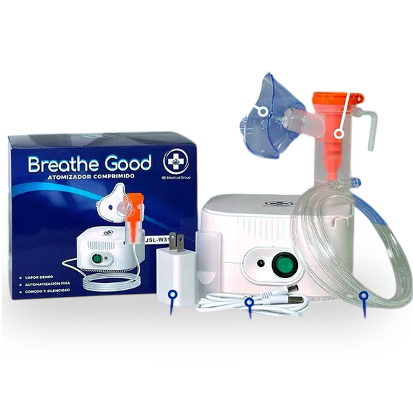 Nebulizador De Compresor Breathe Good