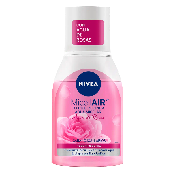 Nivea Agua Micelar Con Agua De Rosas X 100Ml.