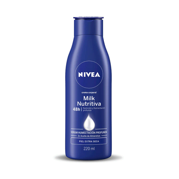 Nivea Crema Corporal Milk Nutritiva 220Ml
