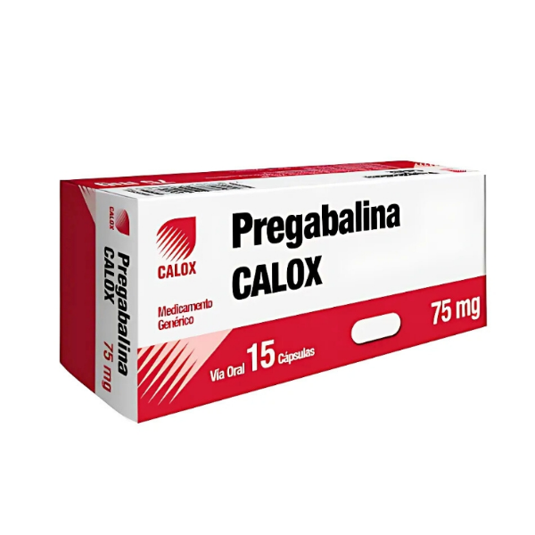 Pregabalina 75Mg X 15 Cápsulas Calox