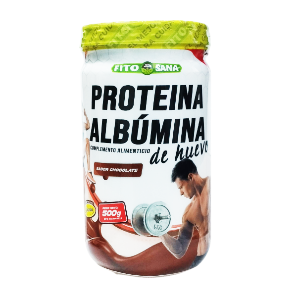 Proteina Albumina De Huevo X 500Gr Fitosana