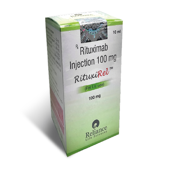 Rituxirel-Rituximab Solución Inyectable 100Mg/10Ml. I.V Reliance