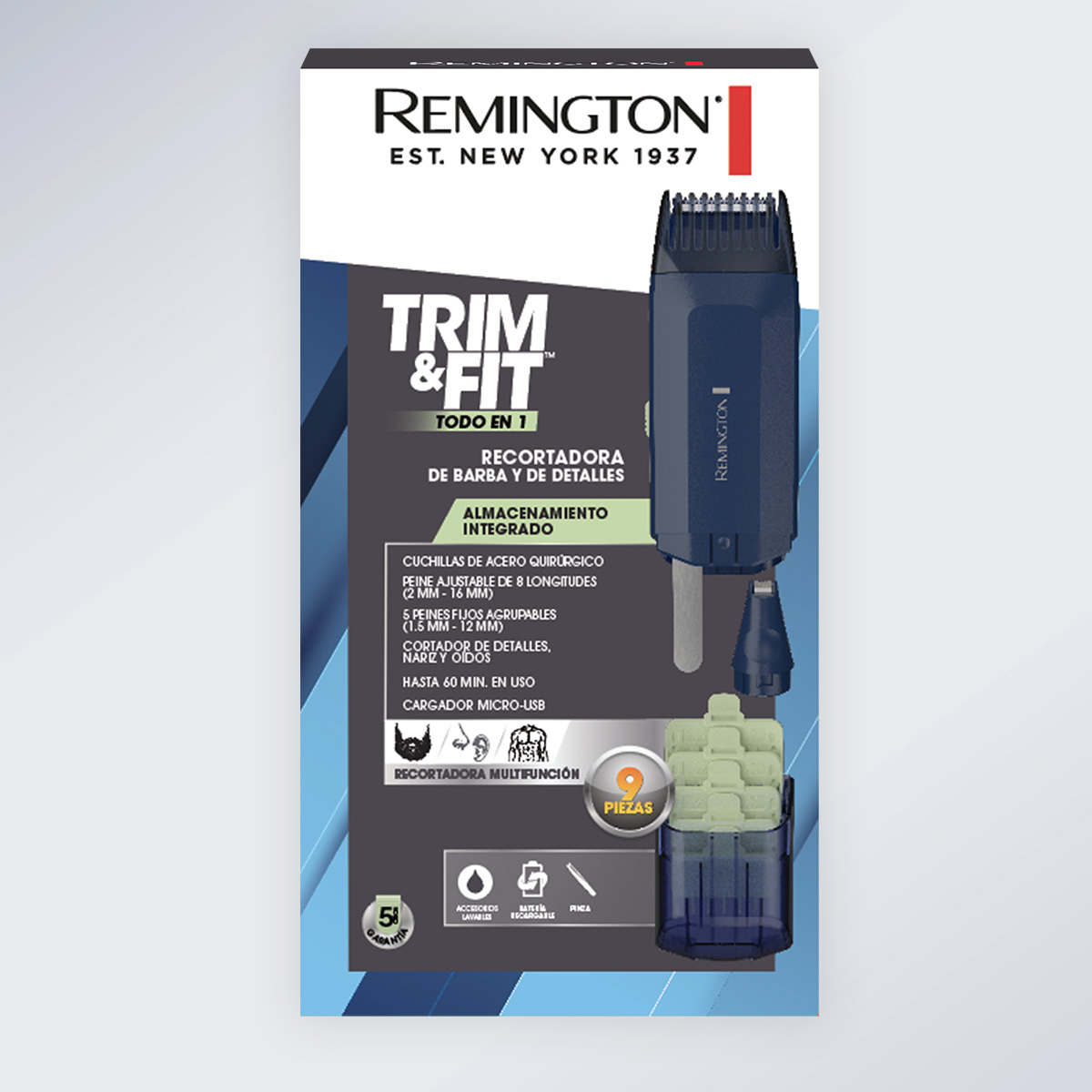 Remington Recortadora De Barba Y Detalles Rg033A - Imagen 2