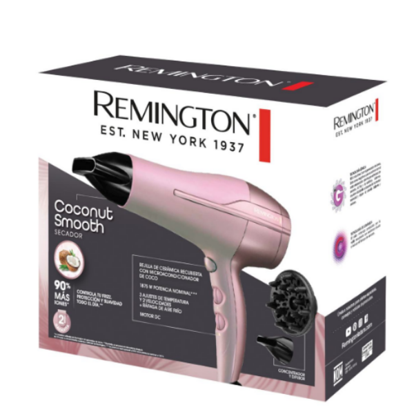 Remington Secador  Coconut Smooth D5901