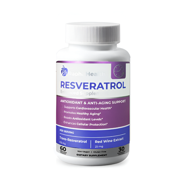 Resveratrol 100Mg X 60 Capsulas Rapha Health