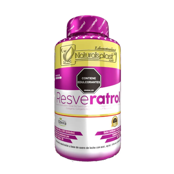 Resveratrol 60Gr X 100 Capsulas Natural Splast Sas