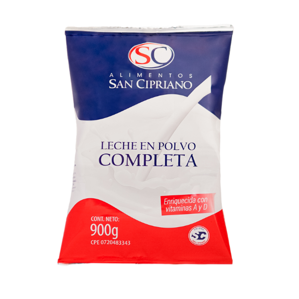 San Cipriano Leche Completa Polvo 900Gr.