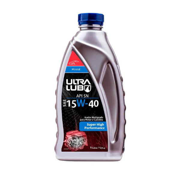 Ultra Lub Aceite Multigrado Para Motor A Gasolina 15W 40 1L
